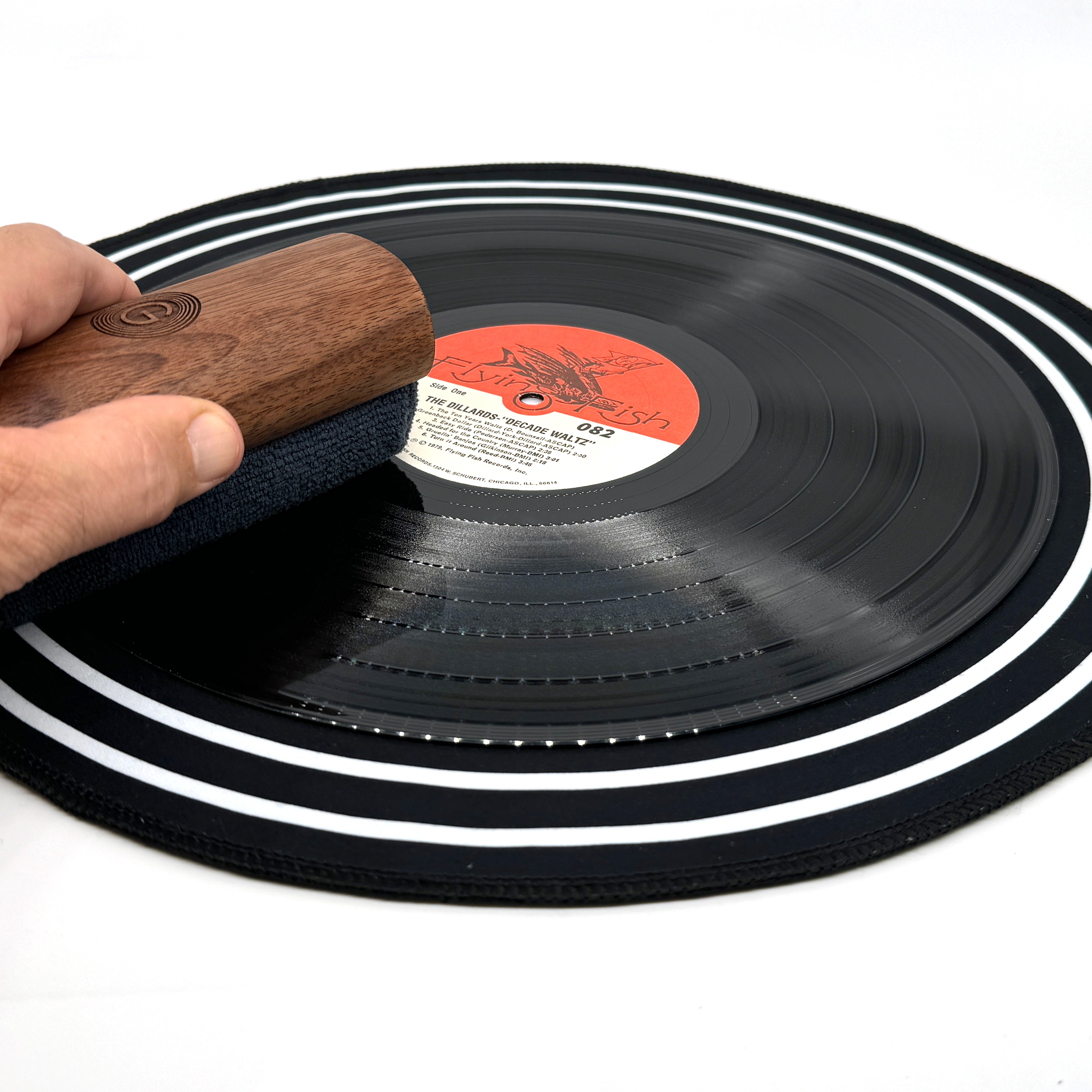 BIG 'G' Two Ply Record Cleaning Mat - 16
