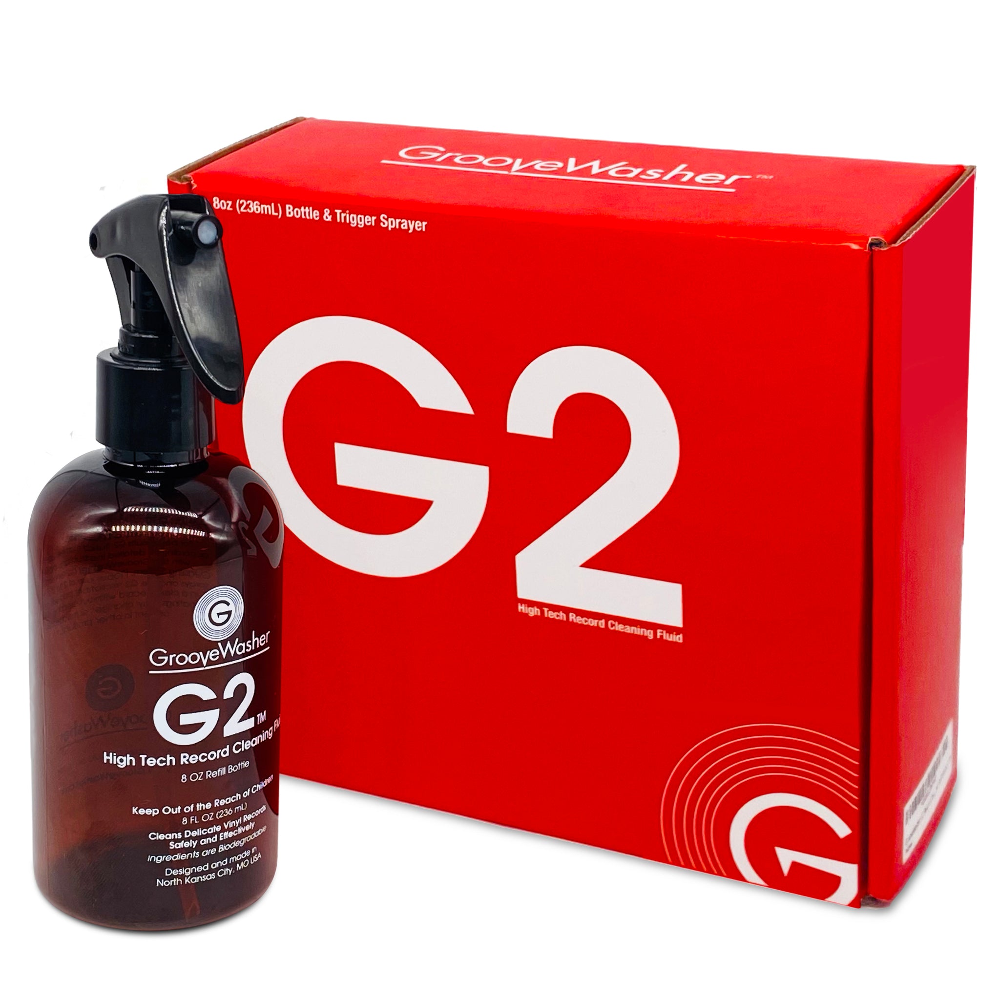 G2 Record Cleaning Fluid - 8oz Bottle