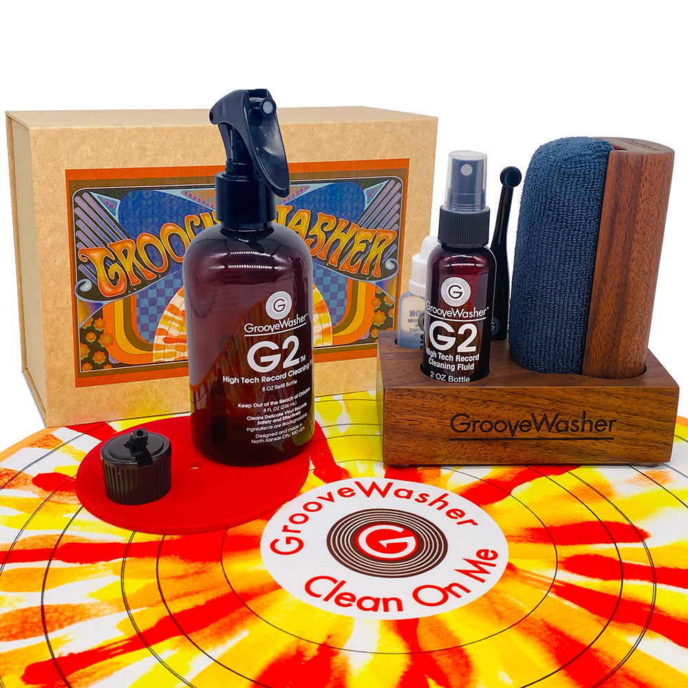The GrooveWasher Mondo Record & Stylus Care System