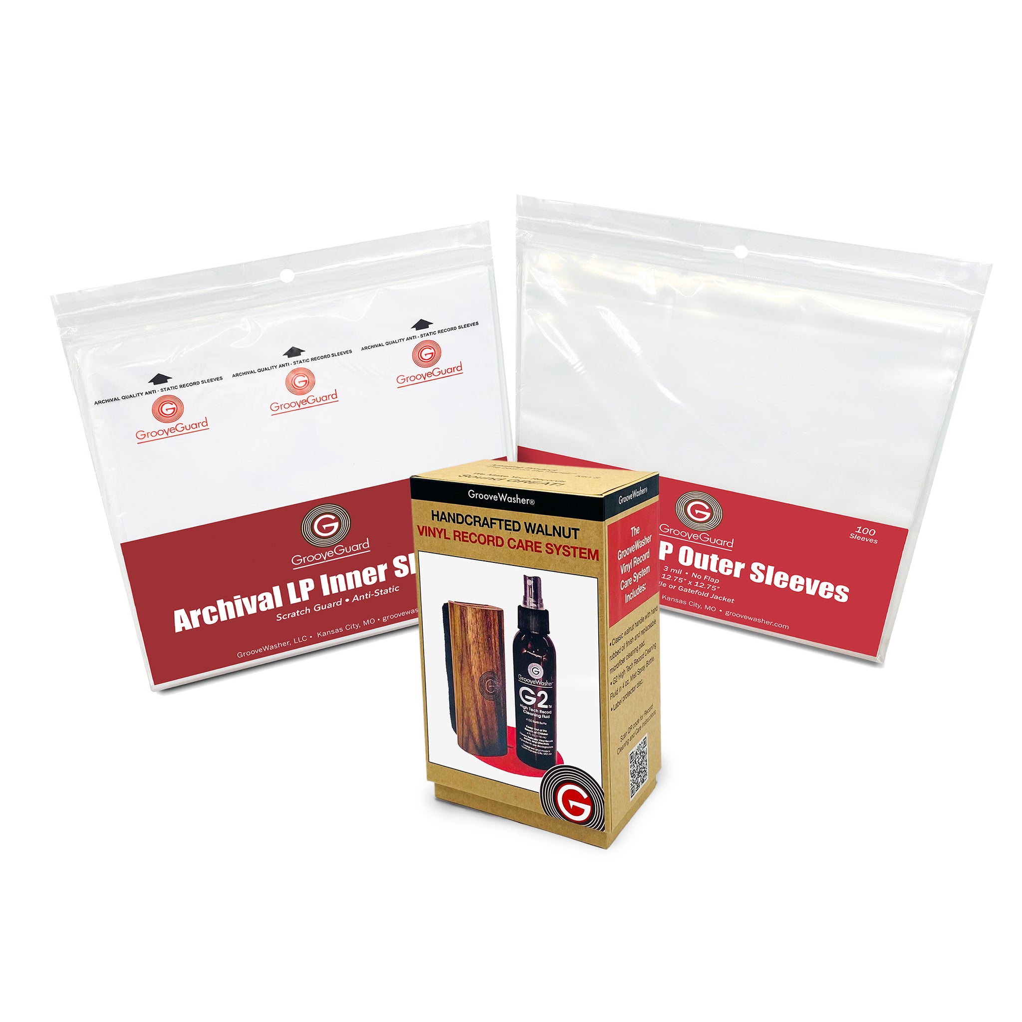 Bundle & Save | Walnut Kit with Inner & Outer Sleeves