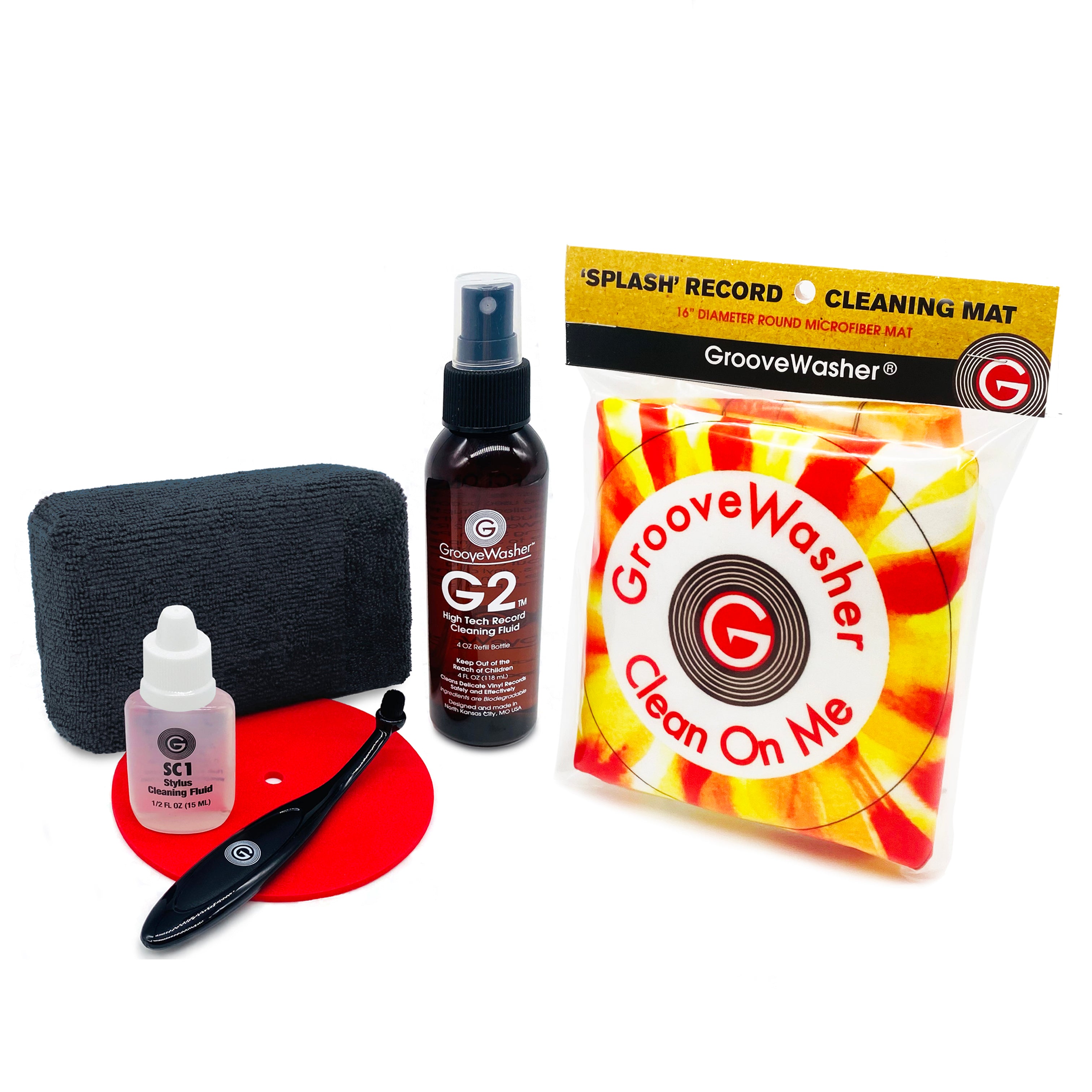 Bundle & Save | RSC Kit & Splash Cleaning Mat – GrooveWasher