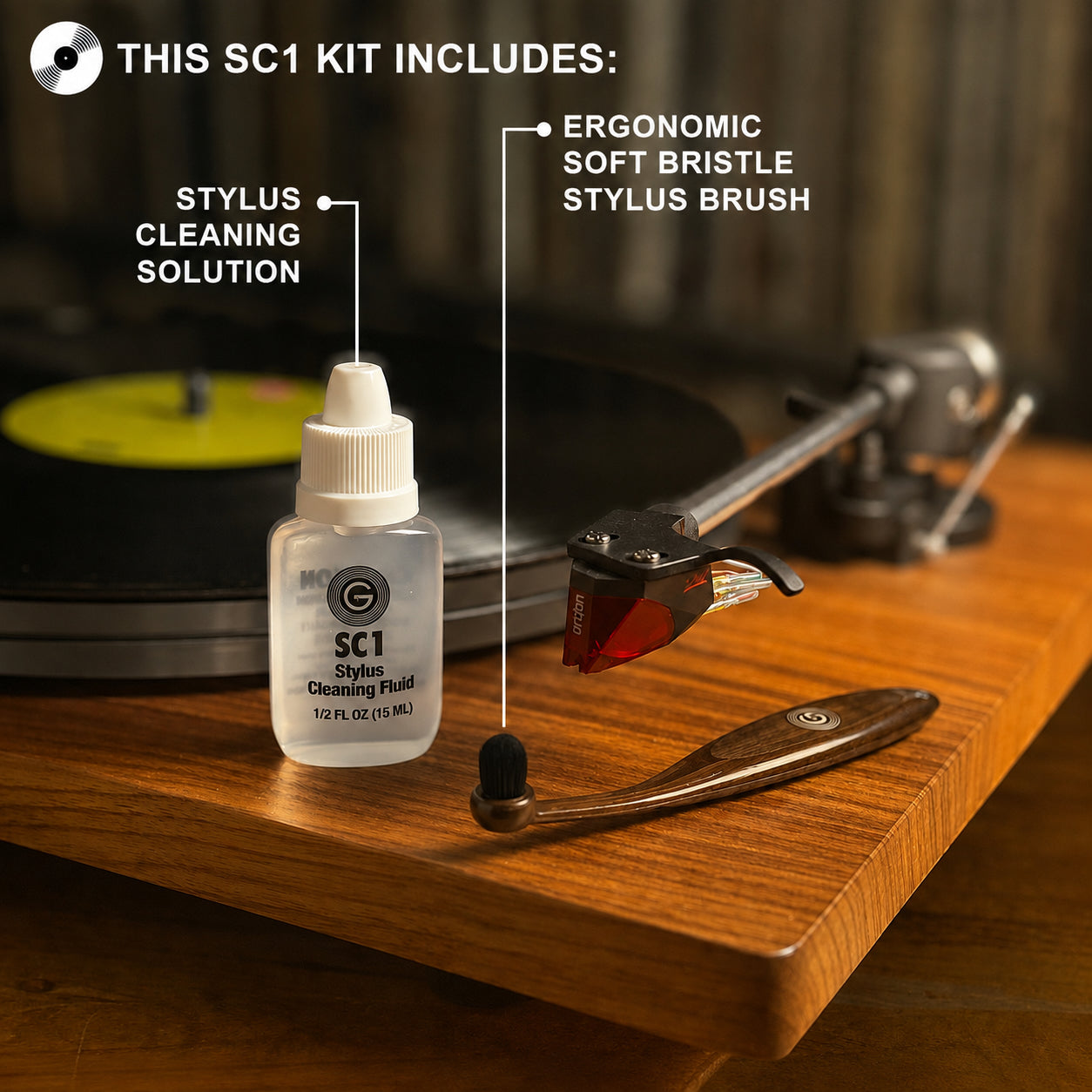 GrooveWasher SC1 Stylus Cleaning Kit