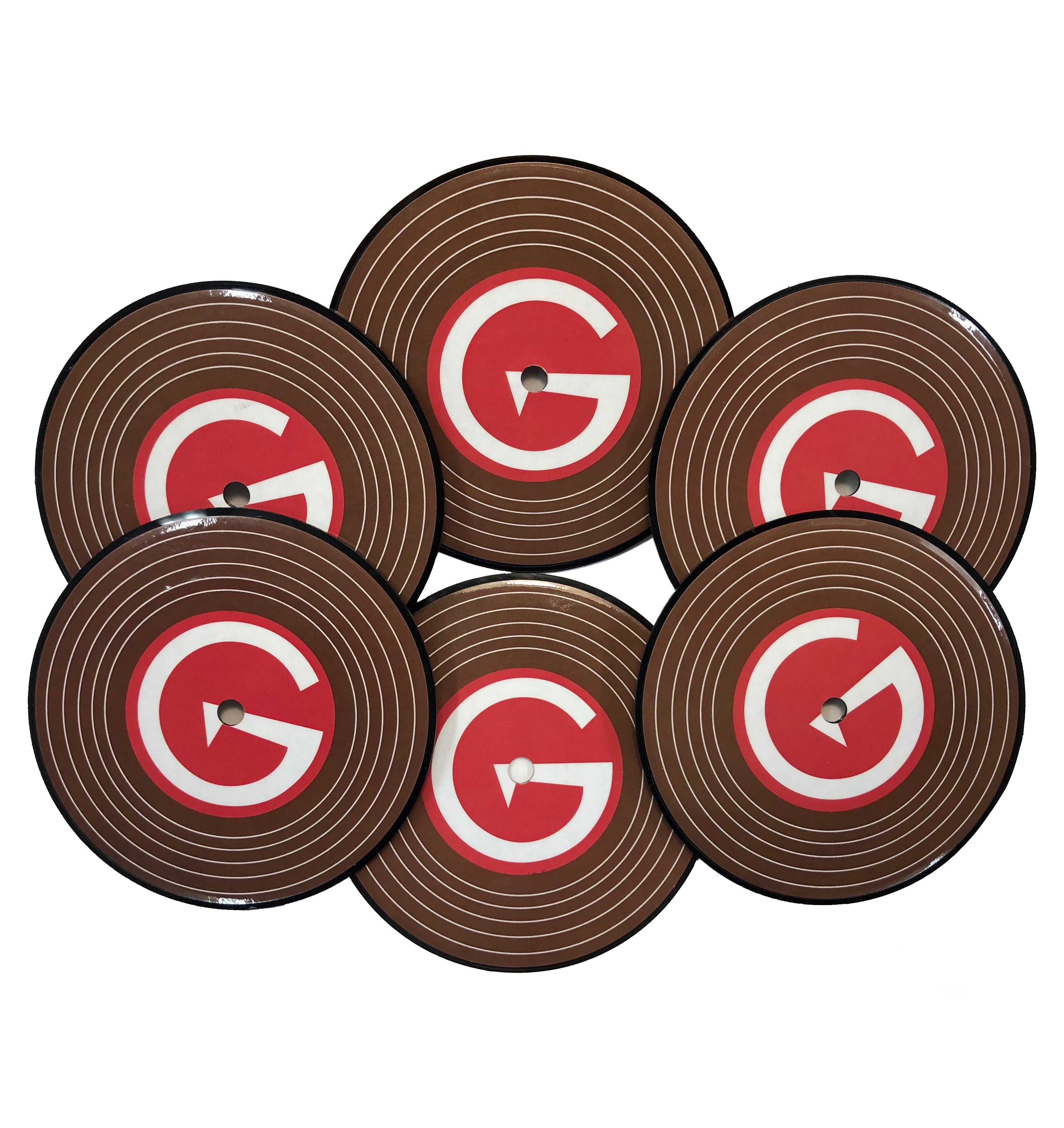 Record Label Drink Coasters – GrooveWasher